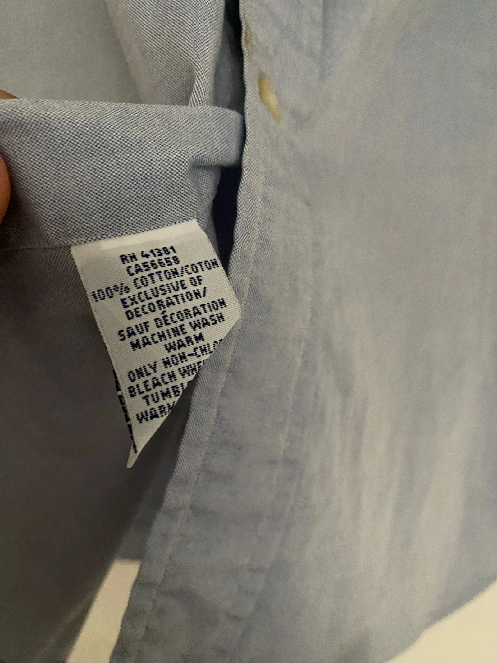 Camisa Ralph Lauren Tamanho 14 1/2 – photo 8